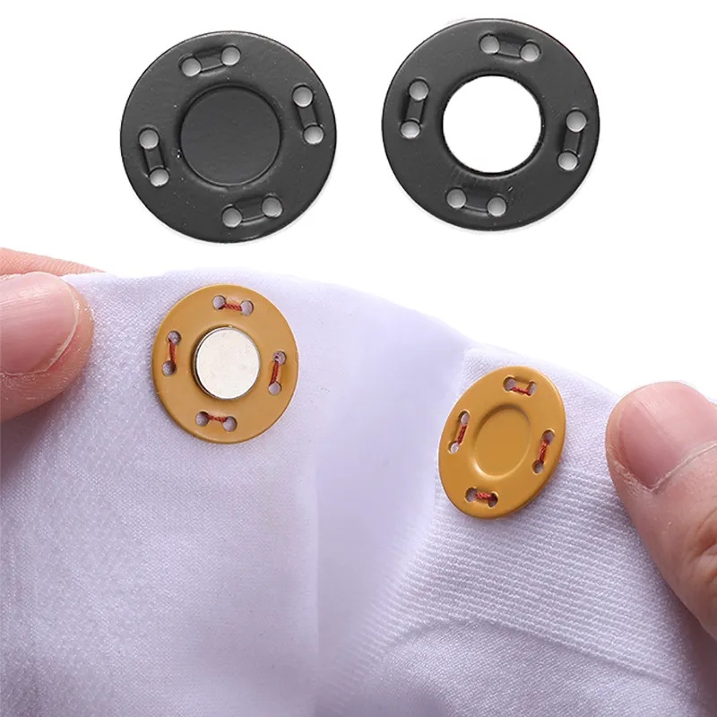 1 Bộ Nút Khóa Nam Châm Vô Hình 12.5 / 21 / 25mm Tự Làm Thủ Công diy Đa Ứng Dụng