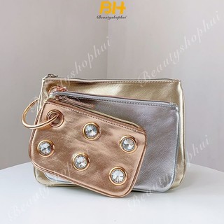 Mới túi đựng đồ trang điểm cầm tay đa năng tiện lợi dễ sử dụng