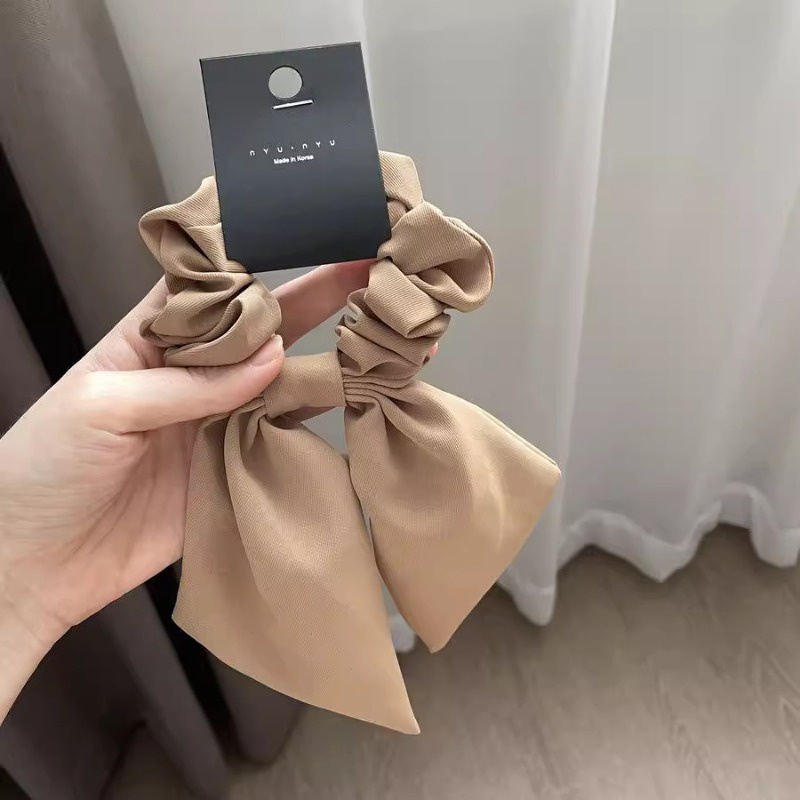 Đen Dây Cột Tóc Cao Su Co Dãn