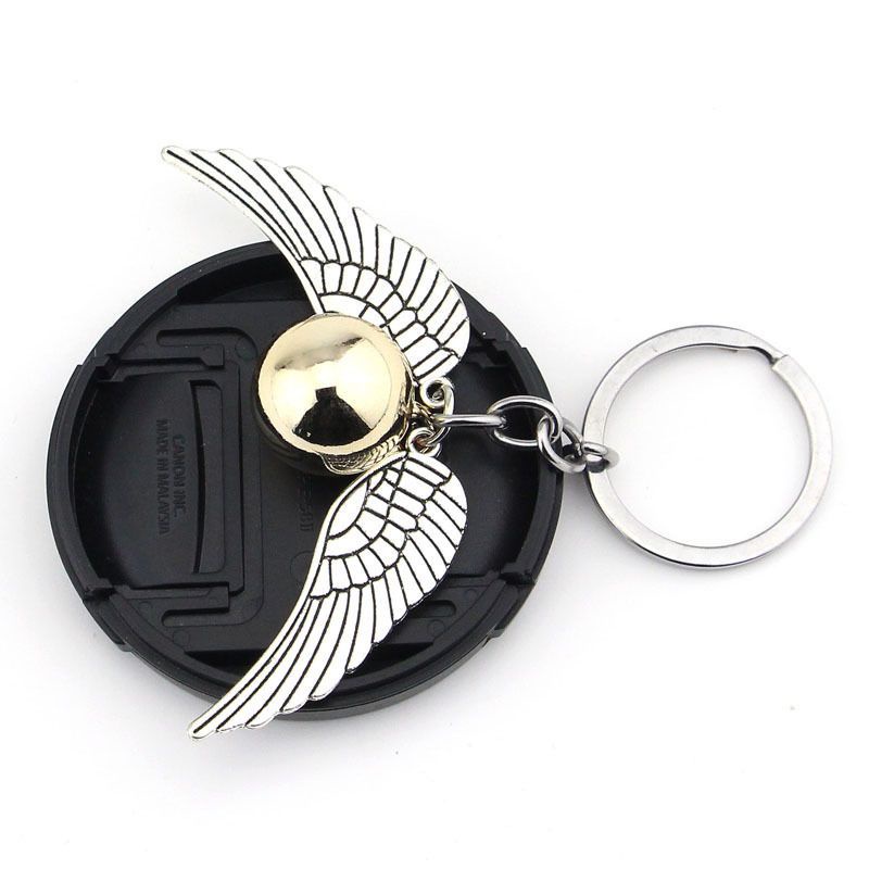 Harry potter Móc Khóa Bằng Kim Loại Mạ Vàng Phong Cách harry potter Âu Mỹ