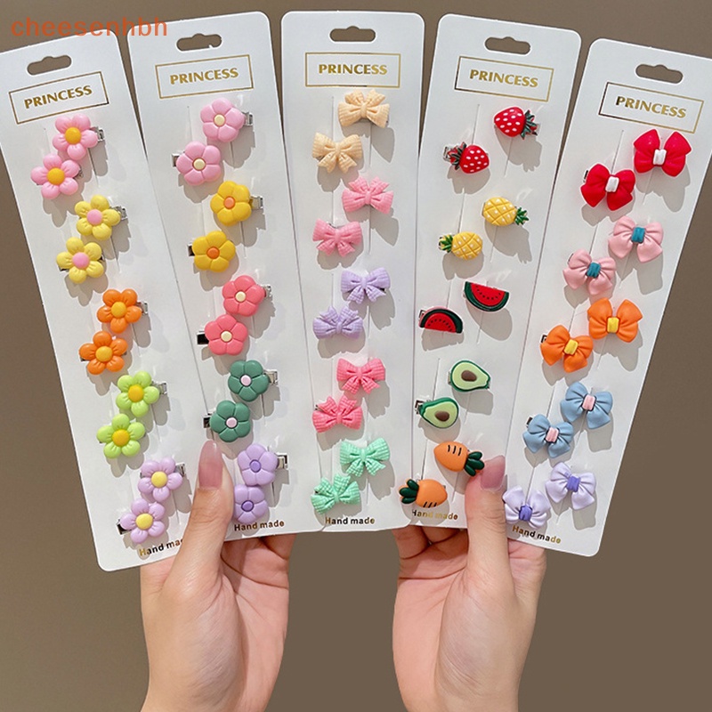 Set 10 Kẹp Tóc mini Dễ Thương Cho Bé Gái vn
