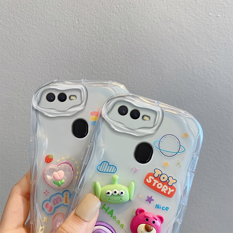 Ốp lưng oppo f9 ốp lưng oppo a5s  Ốp Điện Thoại Trang Trí Búp Bê 3d Cho  oppo a12 a7