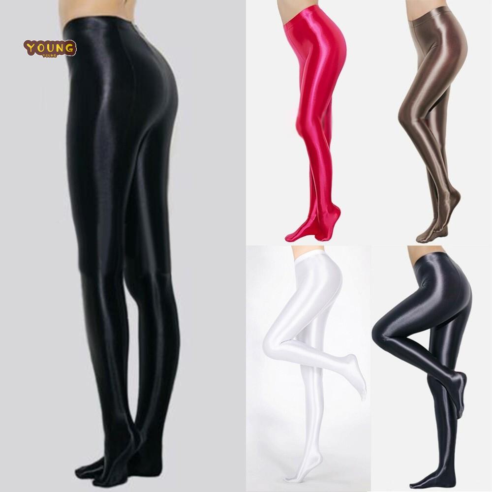 Vớ Nam satin Bóng Lấp Lánh Hở Đáy Quyến Rũ