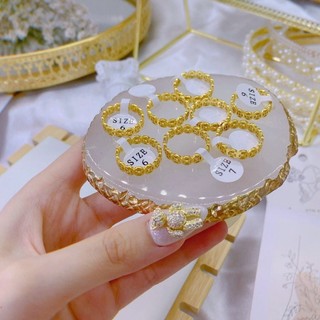 Nhẫn Bạc Ý Kim Tiền May Mắn