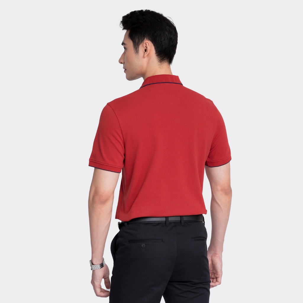 Áo polo nam ngắn tay Aristino phom Regular fit suông nhẹ, chất liệu cotton thoáng mát, thấm hút tốt - APS167S3
