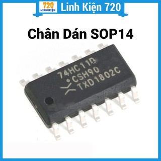74HC11 SOP14 / DIP14 Triple 3-input AND Gate