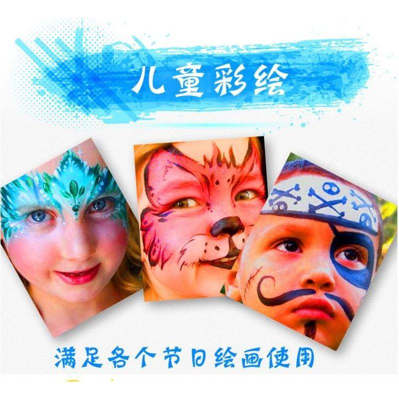 Màu Vẽ Cơ Thể Người Không Thấm Nước Cho halloween