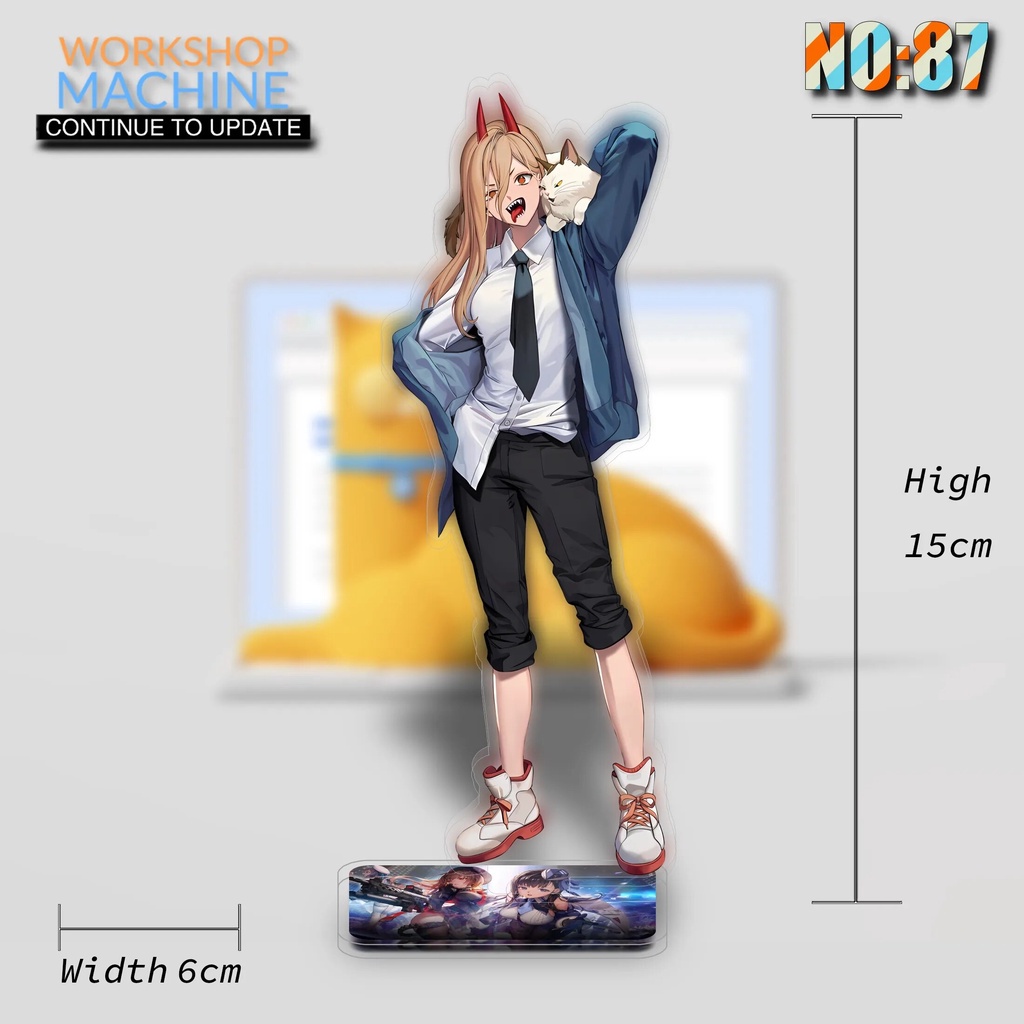 Mô hình Standee Goddess of Victory Nikke Anime Characters Acrylic 15cm 2 Phụ kiện trang trí để bàn góc học tập