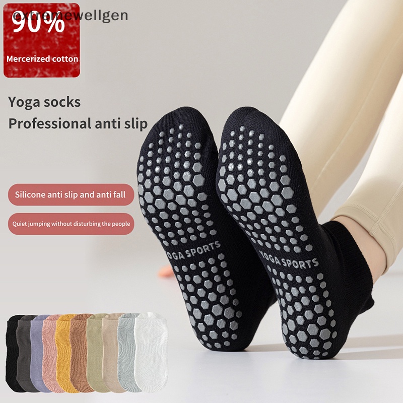 1 Đôi Tất Ngắn Vải cotton Co Giãn Thoáng Khí Chống Trượt Cho Nam Nữ