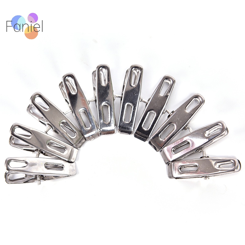 Set 20 Kẹp Phơi Quần Áo Bằng Thép Không Gỉ