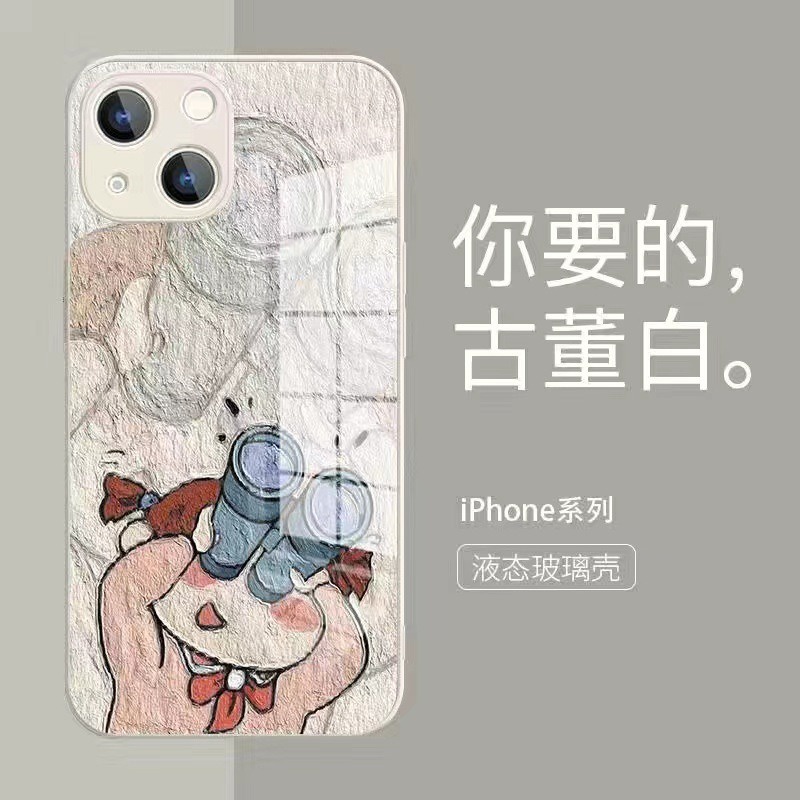 Nini Ốp Điện Thoại Tráng Gương Kim Loại Cho iphone 11 12 14 promax 14 13 12 11 promax xs xr 6 8 7 plus 11 12 15