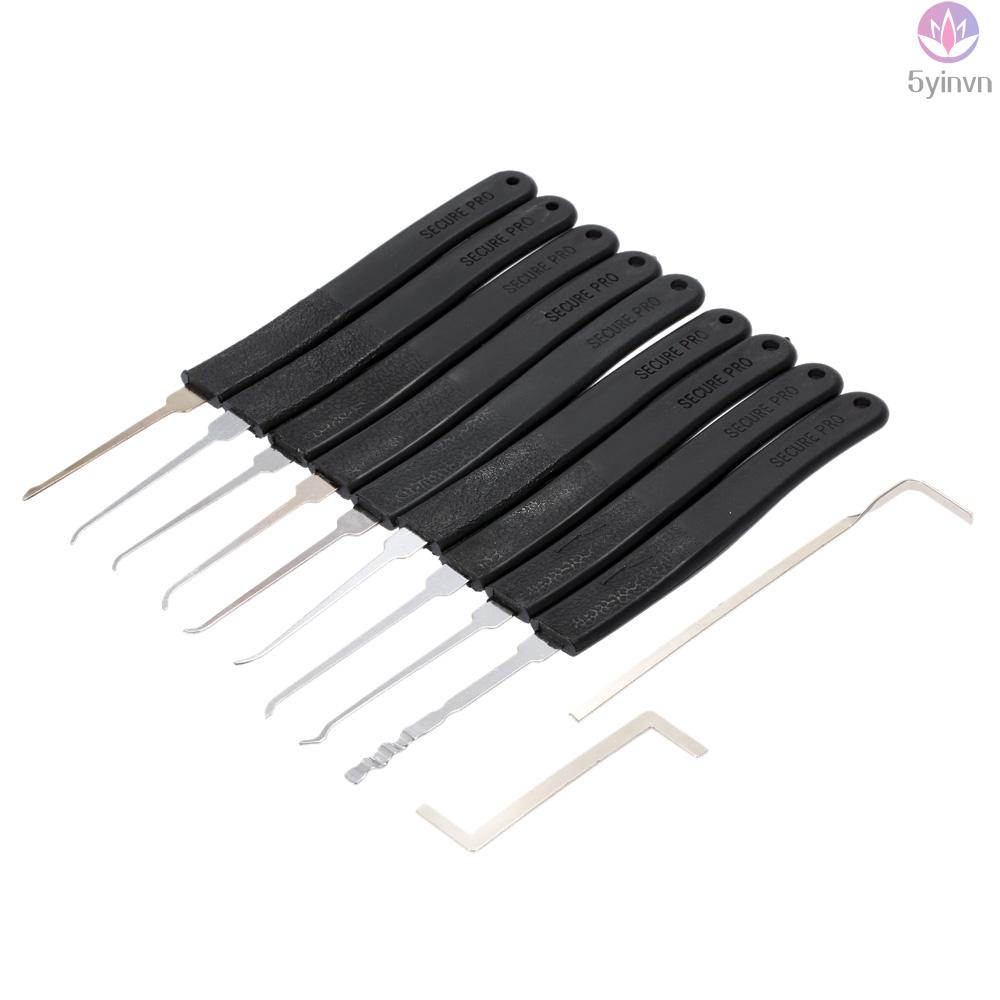 Unlock Doors like a Pro with 9pcs Lock Opener Tool Set - Essential for Locksmiths!