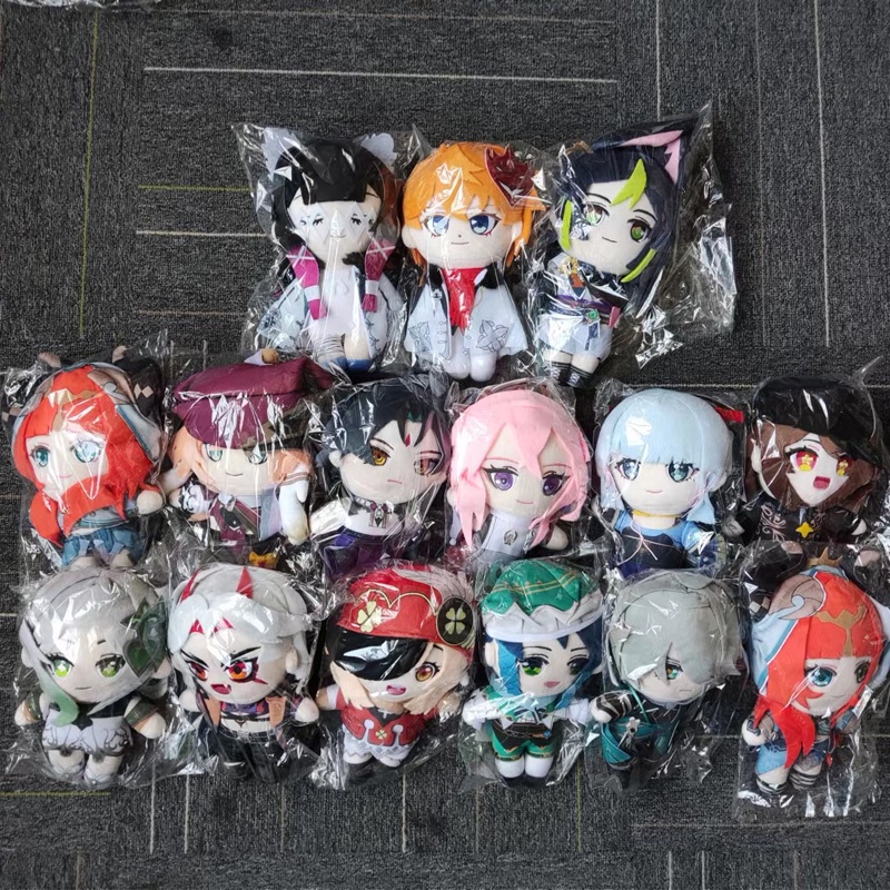 Búp Bê Nhồi Bông Hình Nhân Vật anime gorou thoma yae miko furina neuvillette 20cm