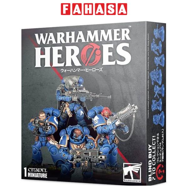 Hộp Mô Hình Warhammer Heroes 40,000 - Warhammer Heroes Strike Force Justian (Mẫu Sản Phẩm Bên Trong Là Ngẫu Nhiên)