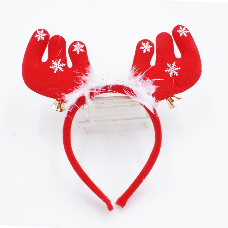 IKIDS Giáng sinh băng đô tóc ông già tuyết người tuyết sừng nai sừng tấm băng đô Giáng sinh người lớn trẻ em băng đô