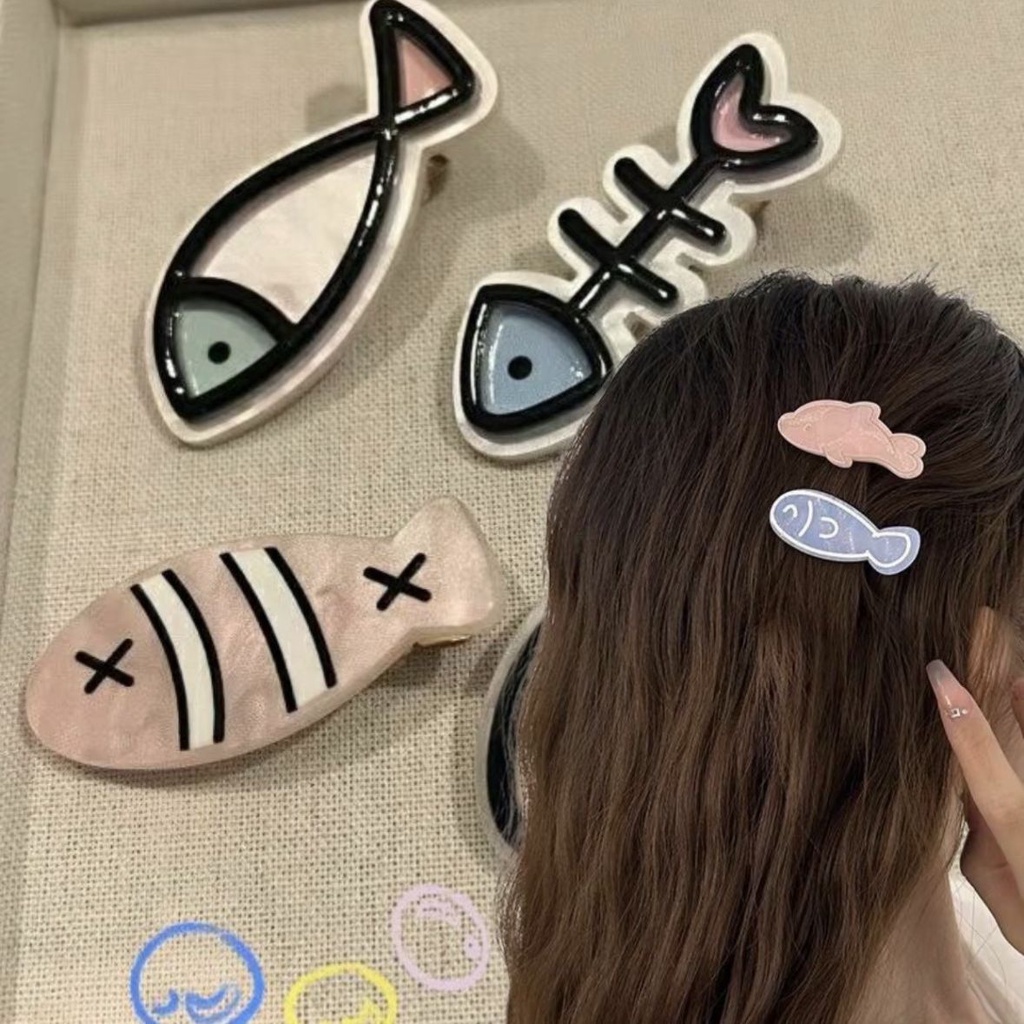 Kẹp Tóc Hình Cá Heo Nhỏ Nhắn Dễ Thương Cho Nữ