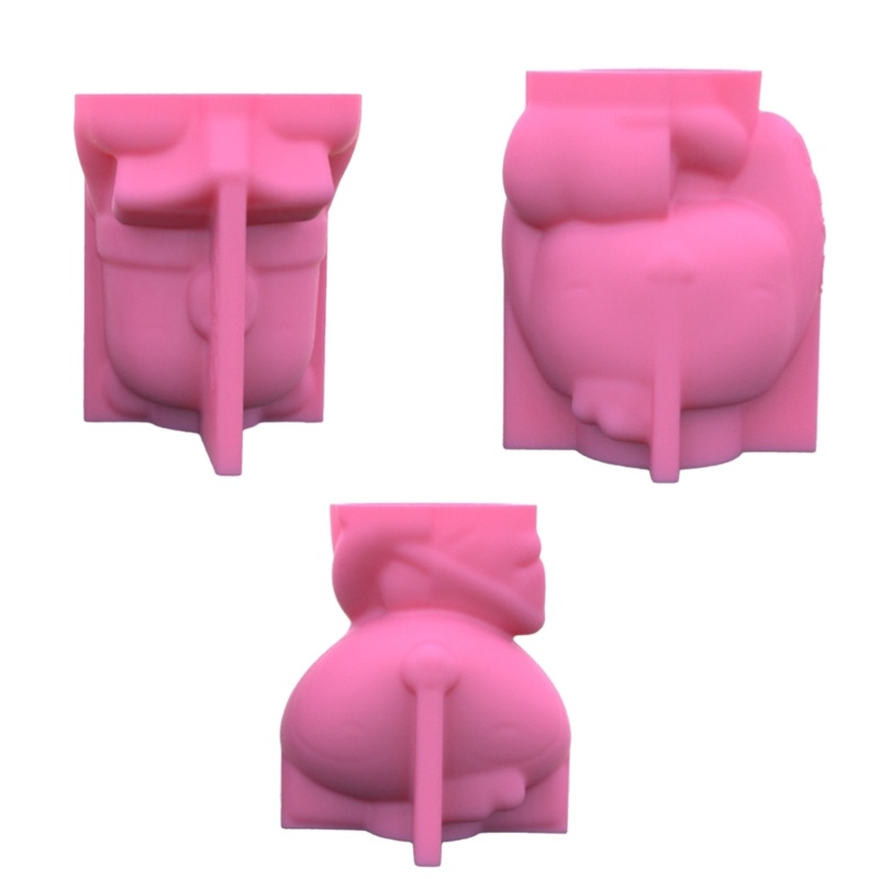 Khuôn silicone Làm Chậu Hoa / Chậu Cây Hình Gấu / Thỏ Đáng Yêu