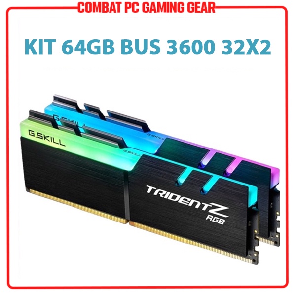 Ram Gskill Trident Z Neo RGB DDR4 8GB 16GB 32GB 64GB Bus 3200Mhz 3600Mhz Hàng Chính Hãng