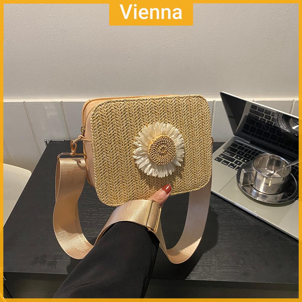 Túi Đeo Vai / Đeo Vai Bằng Da pu Dệt Kim Tùy Chỉnh Thời Trang Cho Nữ