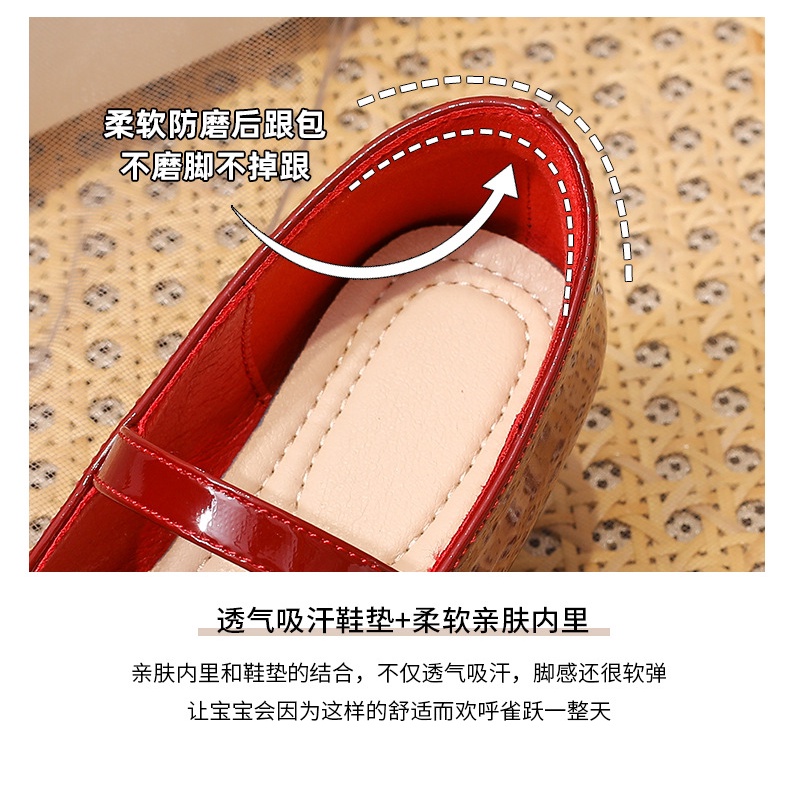 Giày Lười Da Đế Mềm Phong Cách Hàn Quốc Cho Bé Gái