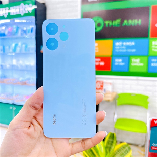 Nắp lưng Xiao Mi Redmi 12 đóng gói kỹ, hàng như hình