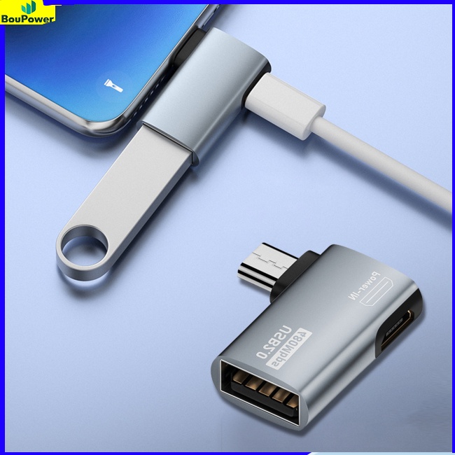 Boupower Dây Cáp Chuyển Đổi micro usb Sang usb otg Cho tv tablet pc smartphone Với micro usb