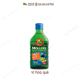 Dầu gan cá tuyết Omega 3 DHA Moller s Tran