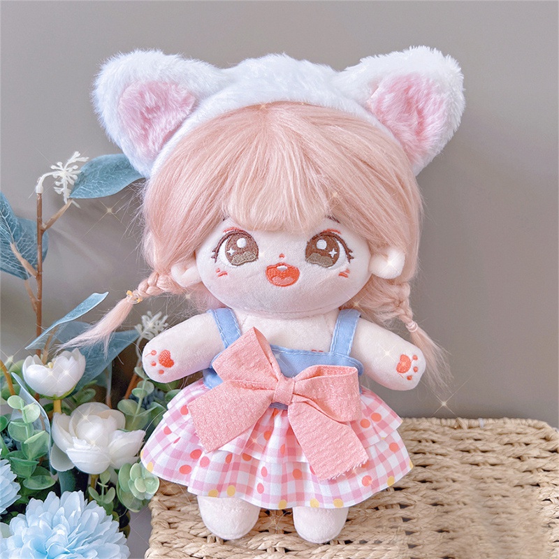 Dễ Thương Búp Bê Vải cotton 20cm Phong Cách lolita Đáng Yêu