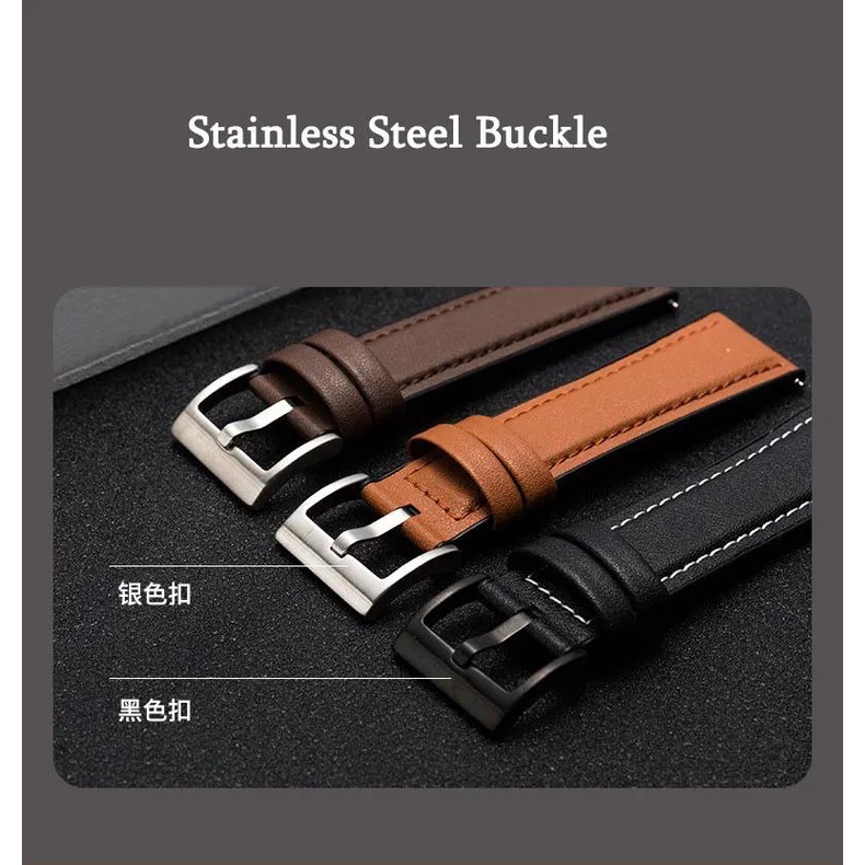 Silicone Dây Đeo Thay Thế Bằng Silicon Chống Thấm Nước 20mm 22mm Cho Đồng Hồ huawei gt2 / watch 2 pro