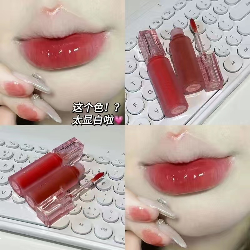 Toot dodo Son Bóng Dưỡng Ẩm Lâu Trôi Màu Pha Lê Hình Viên Đường Xinh Xắn