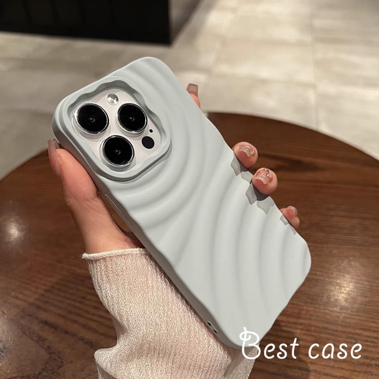 Ốp Điện Thoại Dẻo Màu Xám Mờ Thời Trang Cho iphone 11 12 13 14 15 pro max