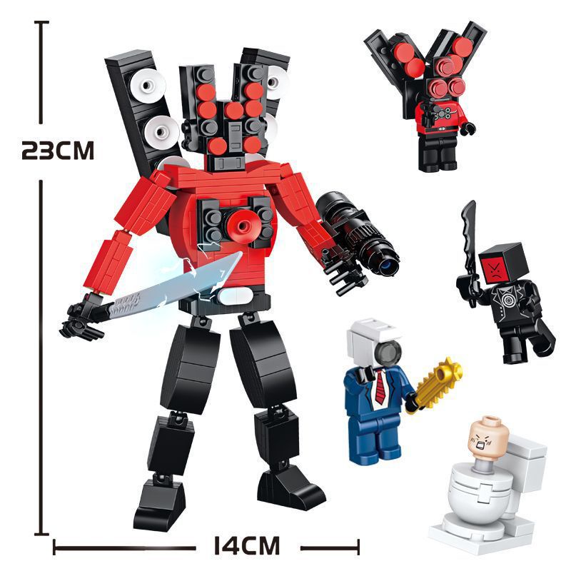 Lego Skibidi Toilet Tv Man đồ chơi Bộ Đồ Chơi lego Xếp Hình Độc Đáo Thú Vị
