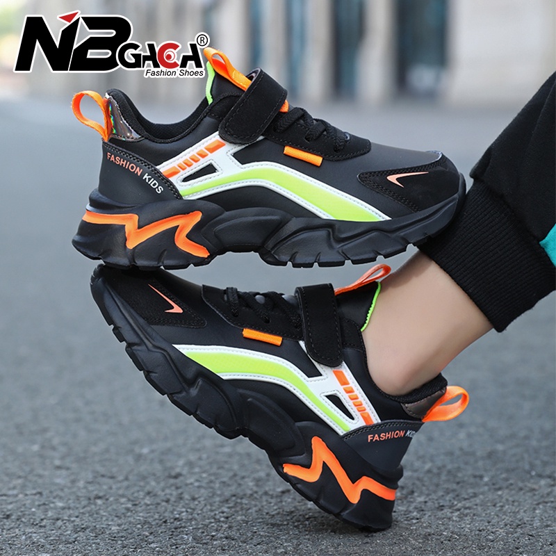 Pu Giày Thể Thao Bằng Da Nhẹ Thoáng Khí Chống Trượt Cho Bé Trai size 29-39 2023