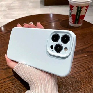Ốp Điện Thoại Silicon Chất Lượng Cao Bảo Vệ Ống Kính Máy Ảnh Cho iphone 15 14 13 12 11 pro max 14 plus