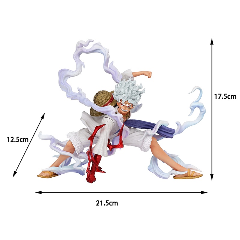 1 Đồ trang trí Nhân Vật nika luffy Trong Phim Hoạt Hình one piece