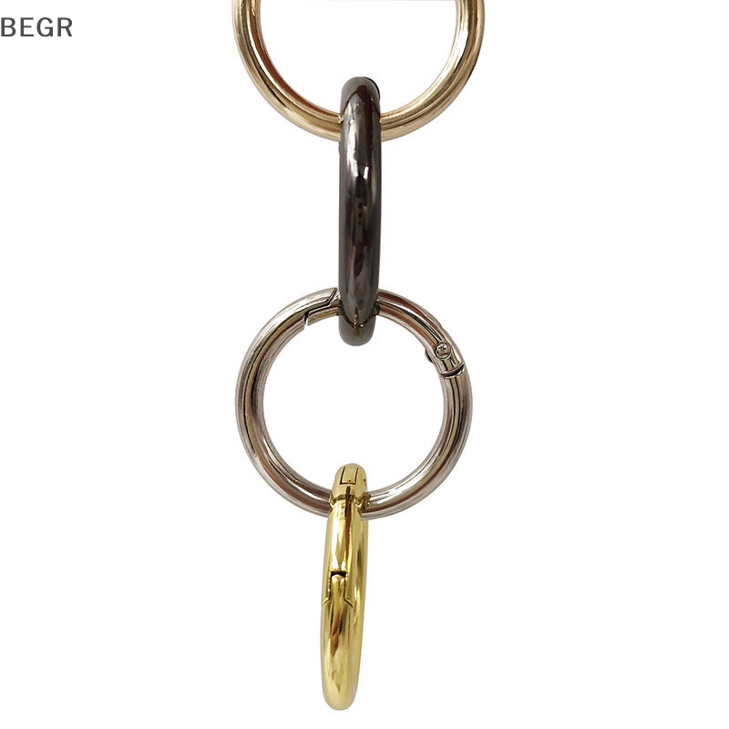 Móc Khóa Dây Đeo Túi Xách Hình Chữ o Bằng Da Có Thể Mở Ra