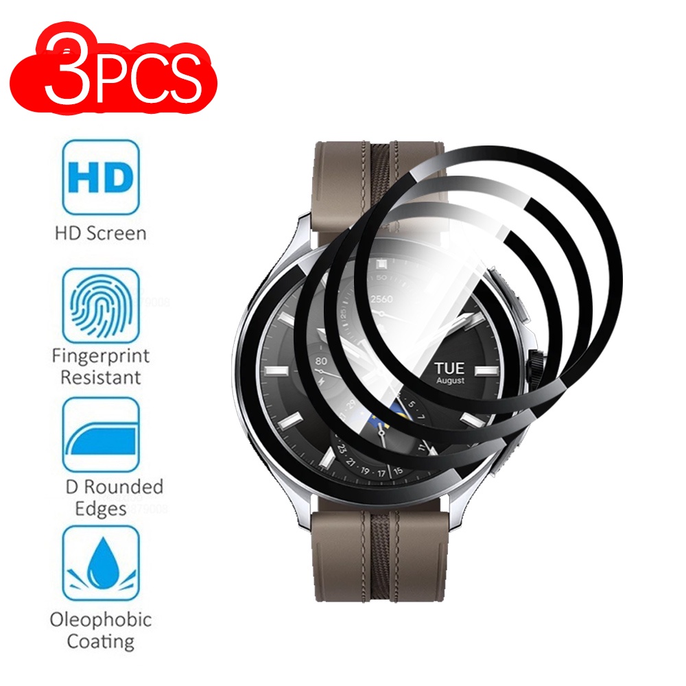 1~3 Miếng Dán Bảo Vệ Màn Hình Bằng Sợi Carbon Mềm Dành Cho Đồng Hồ Thông Minh xiaomi watch 2 pro 2pro 2pro