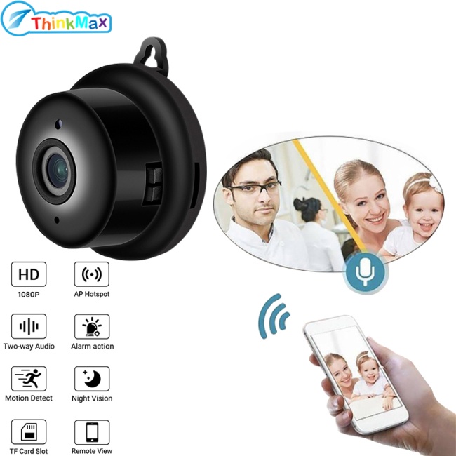 Camera Hành Trình mini v380 wifi ip Quay Ban Đêm