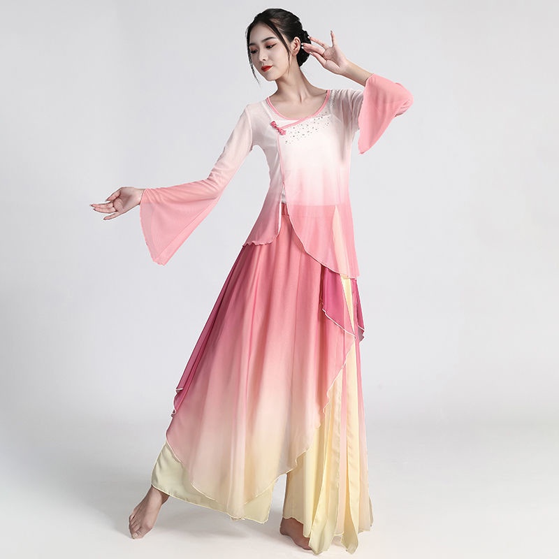 Trang Phục Múa Quạt Phong Cách Trung Hoa Cổ Điển Cho Nữ