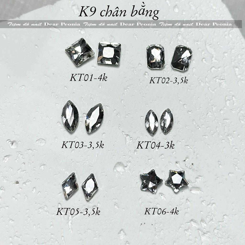 Đá siêu cấp K9 chân bằng