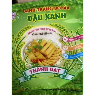 10 Gói bánh tráng bò bía đậu xanh - Bánh bò bía đậu xanh - Shop Vì Khách Hàng