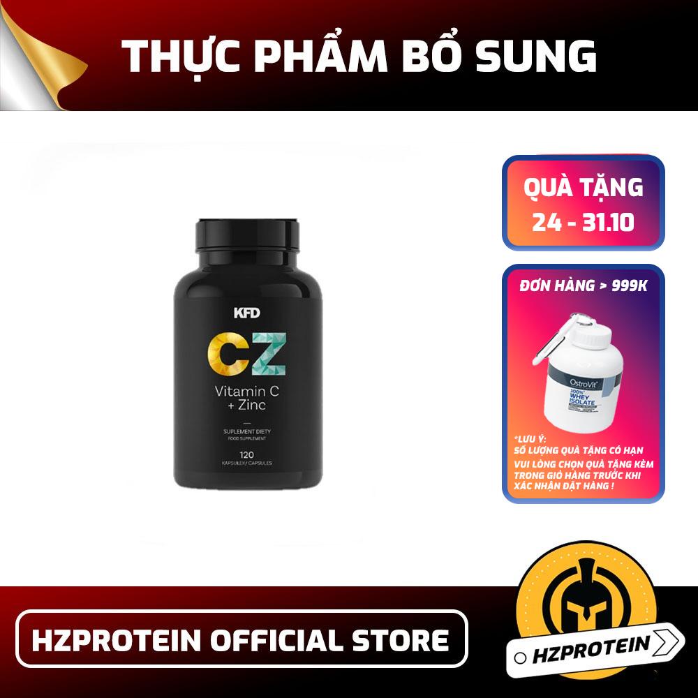 KFD ZINC + VITAMIN C - TĂNG CƯỜNG HỆ MIỄN DỊCH, HỖ TRỢ SỨC KHỎE (120 VIÊN)