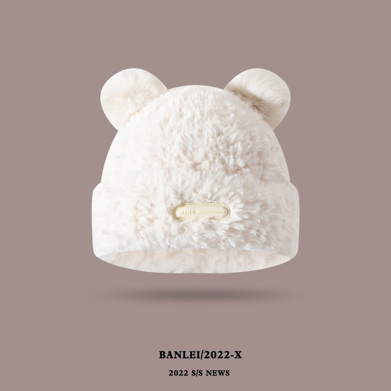 Nón Len Dày Dặn Giữ Ấm Tai Thời Trang Thu Đông Dành Cho Nữ hàng có sẵn