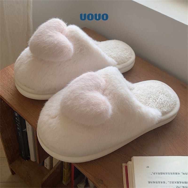 UOUO  Dép lông nữ Dép Bông nữ Dép Thời Trang Đơn Giản Cho Nữ dép bánh mì Phóng khoáng Thể thao Chất lượng cao Phong cách FMR23A0SS7 43Z231025