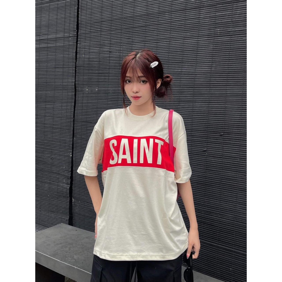 T Shirt Unisex S.Laurent NaM Nữ Cao Cấp
