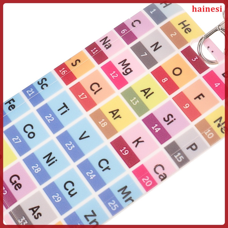 Dây Đeo Thẻ Hoa Văn Hóa Học hainesi