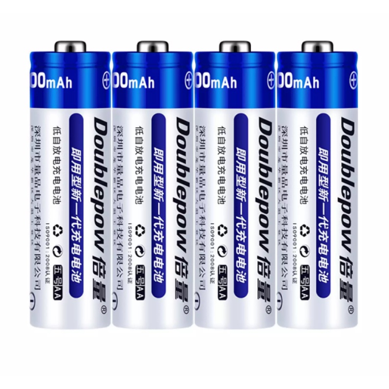 Combo 4 pin AA/AAA kèm sạc hãng Douplepow giá siêu tốt, bảo hành 1 tháng Pin mic không dây, camera, pin điều khiển