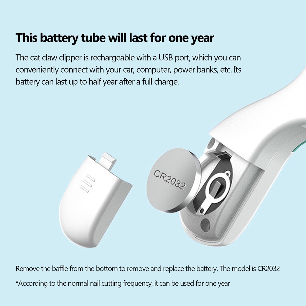 Kềm Cắt Móng Tay Có Đèn led Cho Thú Cưng