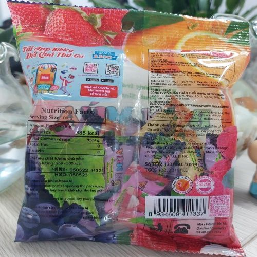 Combo 3 Kẹo Cứng Trái Cây Bốn Mùa Bibica 70g Shopbethienkim