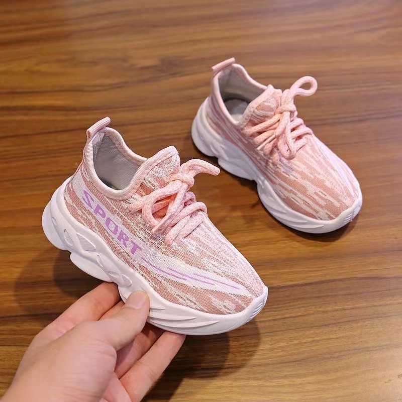 Giày thể thao mới cho trẻ em Size25-32 🌸 Giày dành cho trẻ mẫu giáo, kiểu dáng yeezy